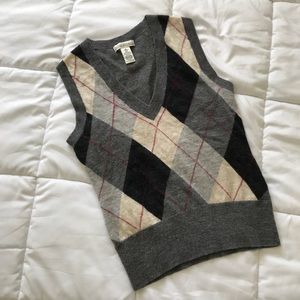 Banana Republic Argyle Sweater